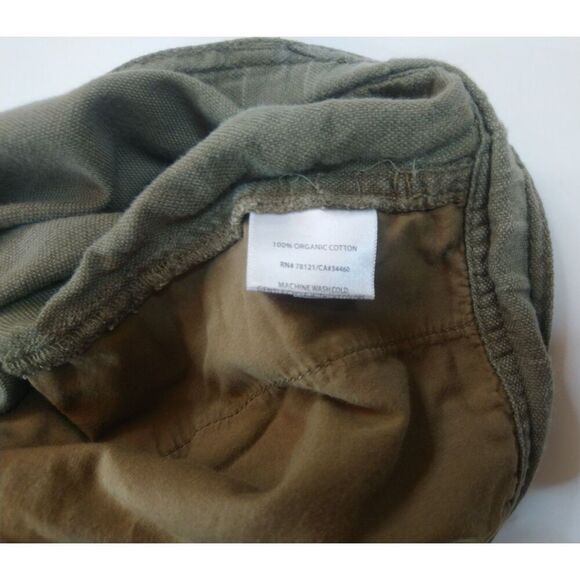 Eileen Fisher Linen Drawstring Cargo Pants S Women's Bohemian Cottagecore Tan - Picture 6 of 6